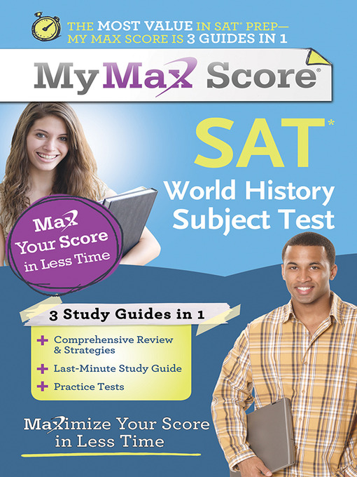 Cover image for My Max Score SAT World History Subject Test